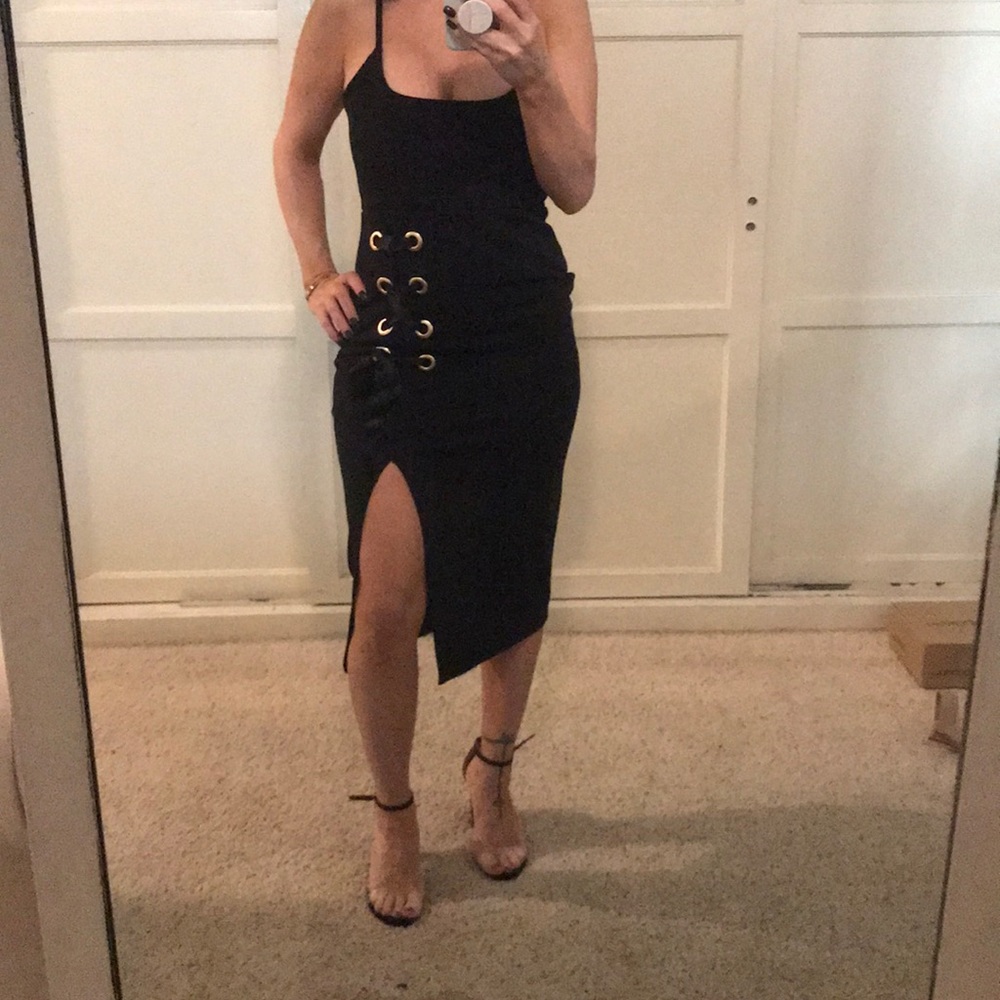Midi Slit Dress